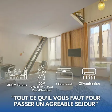 Lägenhet Moha - Ultra Centre - Clim - Verriere Cote D'azur